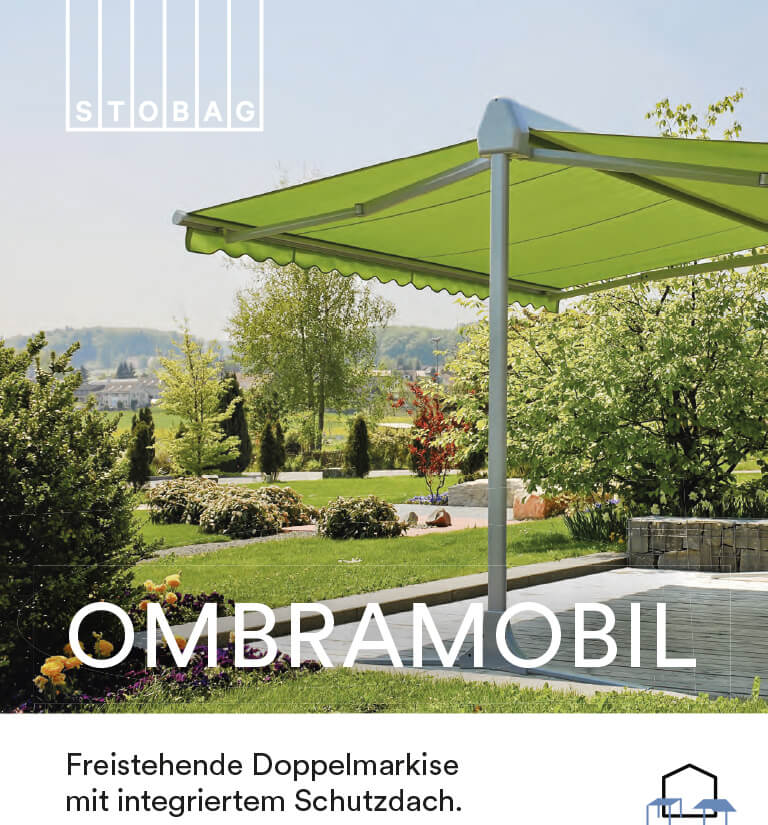 Laden Sie die Brochüre zur Ombramobil Markise herunter