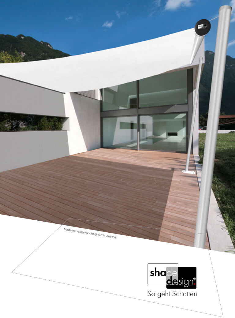 Laden Sie die Brochüre zur Shade Markise herunter